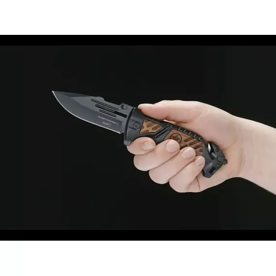 Ніж Boker Plus AK-14 Black Blade к:black, фото , изображение 2